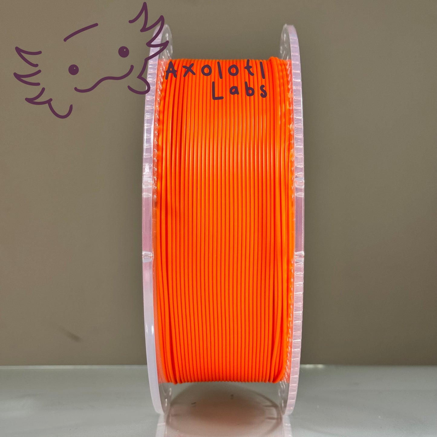 Filamento PLA PRO Axolotl Labs Naranja Charmander 1kg.